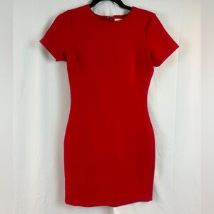 Likely Scarlet Short Sleeve Mini Dress